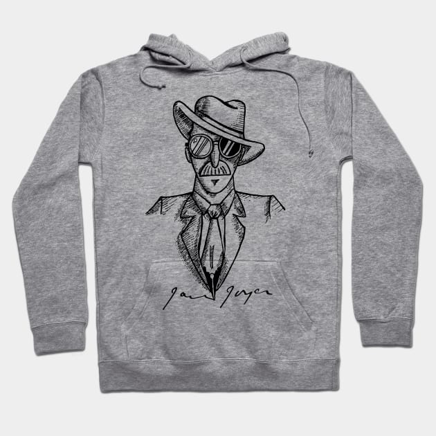 James Joyce Pen Hoodie by ChocolateBono